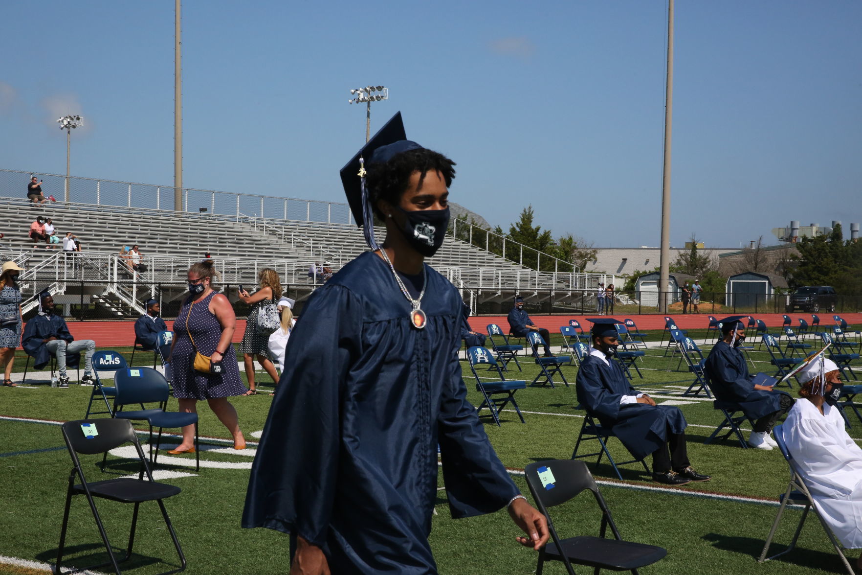 Atlantic City High School 2020 graduation. Wednesday, July 8, 2020.